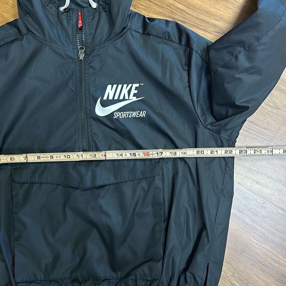 Nike Women's Archive Sportswear Black Jacket Spell Out Retro Sz Small - Picture 13 of 13